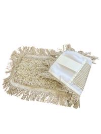 Сменная насадка для швабры ПЕТЕЛЬНАЯ, хлопок, 52 х17 см для держателя 50х13 см., карман-язык