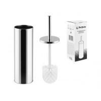 Комплект (ершик+подставка) нержавеющая сталь PERFECTO LINEA