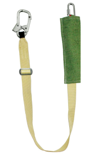 Строп аАрегог+Кс (огонь), регулируемный, с амортизатором, 1-2 м, 2 карабина