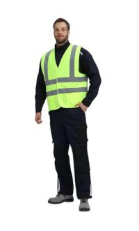 Жилет сигналый ProfLine Specialist 100пэ, пл.130, лимонный, р. 48-50, 52-54