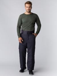 Брюки утепленные ФАВОРИТ 35хб/65пэ, пл.240, т.серый