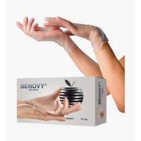 Перчатки ВИНИЛОВЫЕ BVB прозрачные, 50 пар/уп