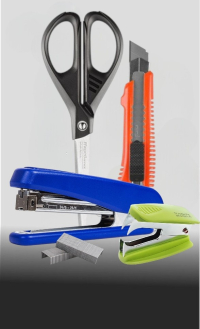 СТЕПЛЕРЫ СКОБЫ НОЖНИЦЫ НОЖИ