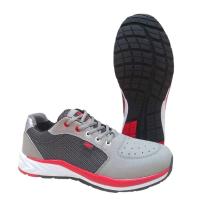 Полуботинки СКОРПИОН ЭКШЕН микрофибра с ТП на EVA/резина св.сер/красн.