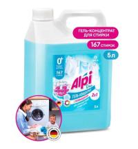 Гель для стирки ALPI GRASS GEL DUO+DELICATE  c пятновыводителем, универсальный, канистра 5 кг.
