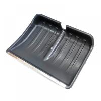 Лопата снеговая пластмассовая ЗИМА с оцинкованной планкой б/ч 48х35 см