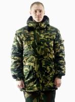 Куртка утепленная ОХРАНА-СУРГУТ на замке ткань ГЕРДА (КИТАЙ) 35хб/65пэ, пл.210