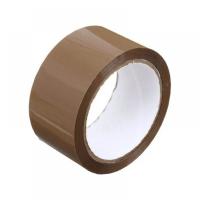 Клейк. лента (СКОТЧ) широкий КРЕПКИЙ КОРИЧНЕВЫЙ 48 мм*66 м, 50 мкм