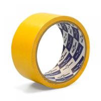 Клейк. лента (СКОТЧ) широкий двухсторонний KLEBEBANDER 50 мм*10 м, желтый
