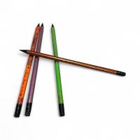 Карандаш HВ круглый пластик ассорти с блестками