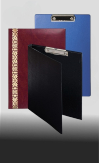 ПАПКИ С ЗАЖИМОМ, ПЛАНШЕТЫ И АДРЕСНЫЕ