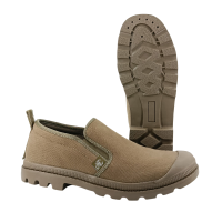 Полуботинки-кеды СКОРПИОН СЛИПОН CANVAS с ТП на резине, хаки, р.39-47