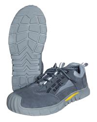 Полуботинки УНИВЕРСАЛ НИТРО замшевые на нитриле, серый р.38-47