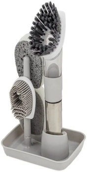 Набор для уборки WMC TOOLS BRUSH-1 щётка+ 4 насадки с подставкой