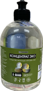 Средство для мытья посуды ПРОФФ ЭКО, концентрат, пуш-пул  0,5 л