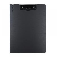 Планшет с зажимом и крышкой DELI, A4, полипропилен, графит