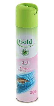 Освежитель воздуха GOLD WIND Океан аэрозоль 300 мл