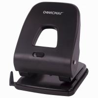 Дырокол ОФИСМАГ SUPER-40, 40 л, черный