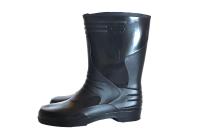 Сапоги ПВХ женские м. 102,  27 см, однослойная подошва, черные