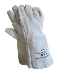 Краги СЕРЫЕ спилковые БЕЗ ПОДКЛАДКИ