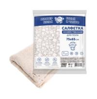 Салфетка для пола МИСТЕР БУЛЬК 75*65 см 1 шт хлопок