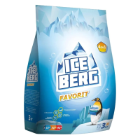 Стиральный порошок  ICEBERG  FAVORIT, для белого,  3 кг.