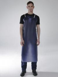 Фартук ПВХ ЩИТ-1 облегченный К50Щ50, толщина 0,15мм. р. 86х112 см., т. синий