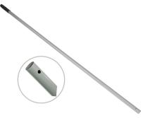 Ручка-палка металлическая для держателей с отверстием 140 см d21 мм м.140-б