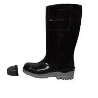 Сапоги ПВХ мужские на двухслойной подошве, 38 см., с металлоподноском, К50Щ80