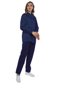 Брюки женск. ХАССП-ПРЕМИУМ 35хб/65пэ, пл.160, синий