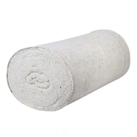 Полотно ХОЛСТОПРОШИВНОЕ ширина 75см, пл. 180, рулон 50м., белый, РФ