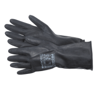 Перчатки КЩС тип 1 GWARD ACID 1 К80Щ40, чёрные