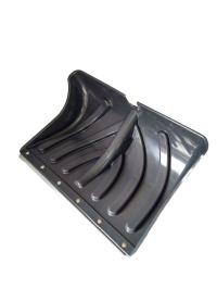 Лопата снеговая пластмассовая ДОМБАЙ с планкой на заклепках б/ч 50 х 35 см