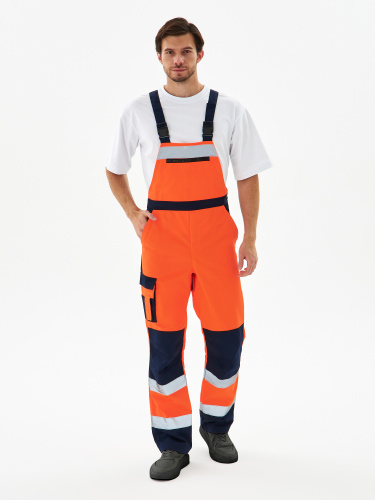 Костюм сигнальный с п/к PROFLINESPECIALIST-2 35хб/65пэ, пл.240, лимонный/черный