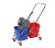 Тележка уборочная двухведерная 2х23л (металл) с отжимом