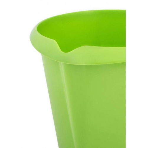 Ведро пластик 6 литров ЕВРО c мерной шкалой, носиком, ассорти