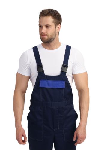 Костюм с п/к ЛИГОР ЛЕГИОН ПРЕМИУМ-2 35хб/65пэ, пл.240, темно-синий/василек