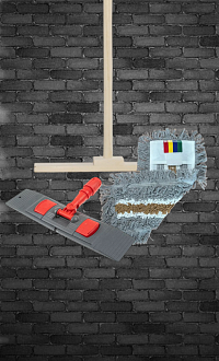 ШВАБРЫ, НАСАДКИ, ДЕРЖАТЕЛИ 50 см.