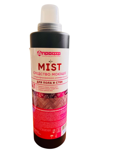 Средство для полов и стен ПРОФФ MIST 1,4 л РЕКОМЕНДУЕМ СУПЕР КАЧЕСТВО