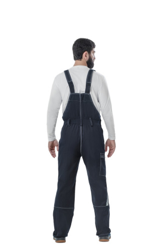 Костюм с п/к ДЖЕТ 100хб, пл.320, т.син/васил.