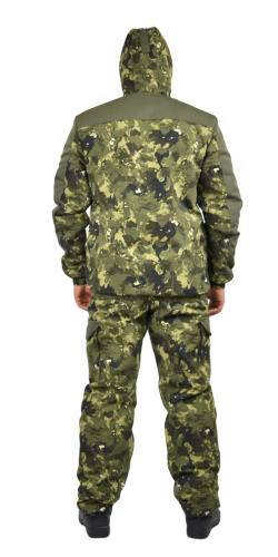 Костюм демисезонный с брюками ТУРИСТ 35хб/65пэ, пл.210, КМФ сепия/хаки, только размер 56-58/170-176