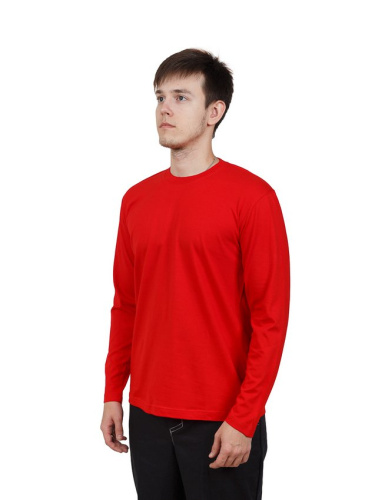 Футболка с длин.рук. 100хб, пл.160 (цвет в ассортименте)