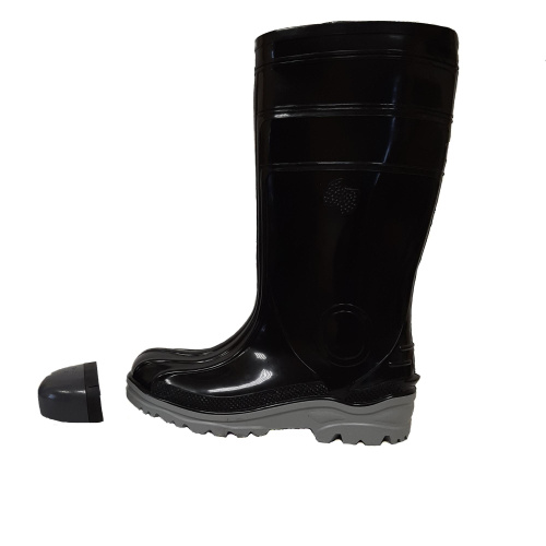 Сапоги ПВХ мужские на двухслойной подошве, 38 см., с металлоподноском, К50Щ80