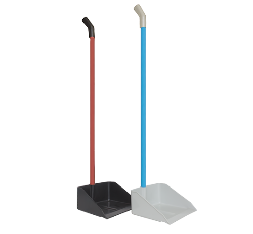 Совок для мусора пластиковый с длинной ручкой БЗПИ