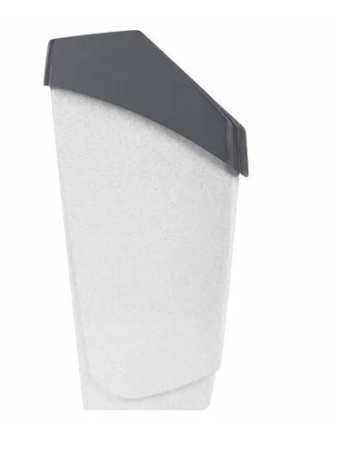 Урна для мусора пластиковая с крышкой 15 литров ХАПС