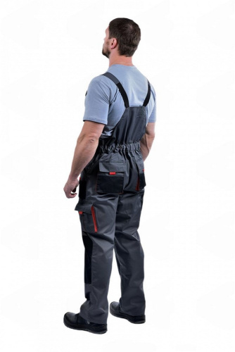 Полукомбинезон ХАМЕРТОН 35хб/65пэ, пл.240, серый