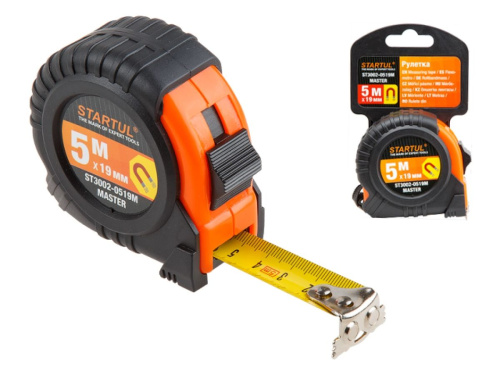 Рулетка STARTUL MASTER ST3002-0519М 5м/19мм