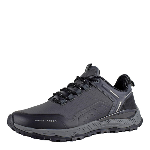 Полуботинки-кроссовки мужские  MARKO SPOTTER, чёрный и серый р.40-45