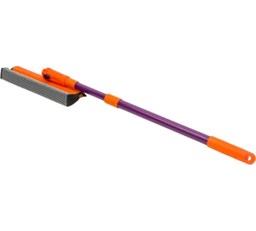 Щетка губчатая с водосгоном PERFECTO LINEA телескопическая ручка  45-70 см