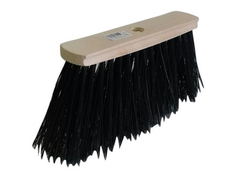 Щетка для уборки деревянная 250х50х140мм с высокой щетиной без ручки